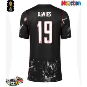 Kanada Alphonso Davies #19 Vieraspaita Naisten MM-kisat 2026 Lyhythihainen